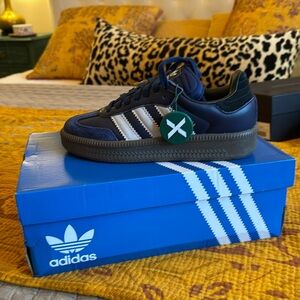 ADIDAS
Samba XLG leather and suede low-top trainers